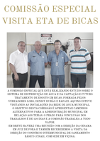 Comissão Especial visita ETA de Bicas