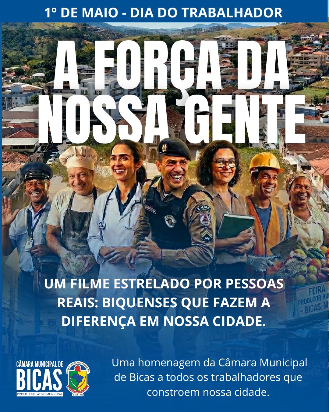 01 de Maio - Dia do Trabalhador