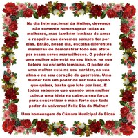 08 de março - Dia Internacional da Mulher!