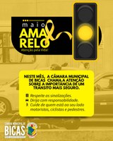 🚦 MAIO AMARELO: JUNTOS PELA VIDA NO TRÂNSITO 💛
