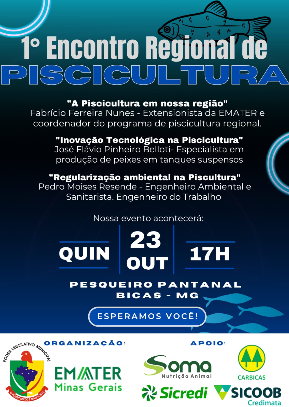  1º Encontro Regional de Piscicultura