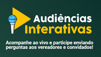 Audiência Interativa discutirá medidas de combate à pandemia