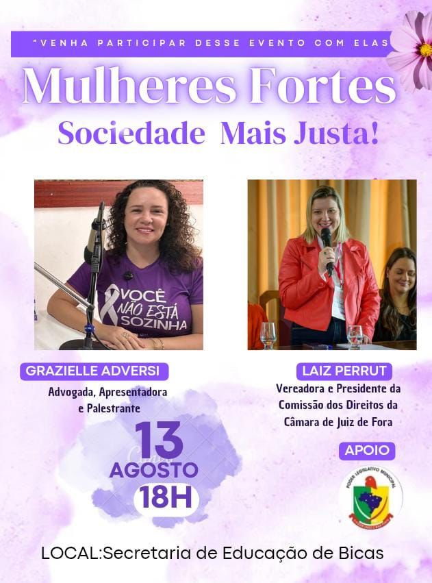 Mulheres Fortes, Sociedade mais Justa