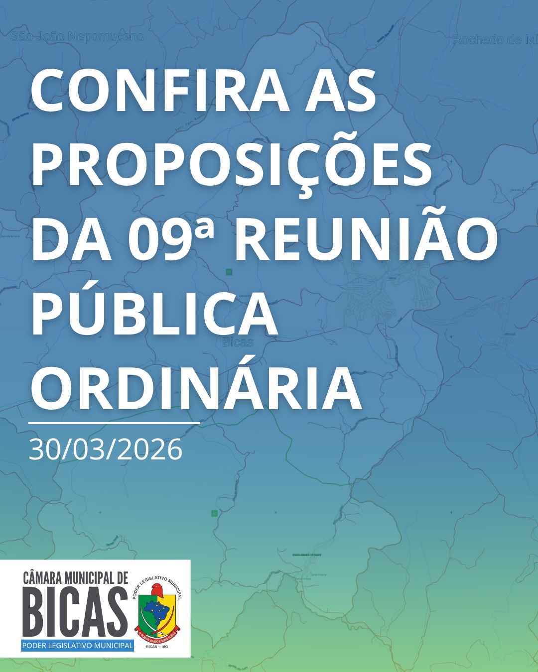PROPOSIÇÕES DA 09ª REUNIÃO PÚBLICA ORDINÁRIA DE 2026
